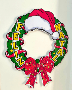 Moldura Bambolê Natal