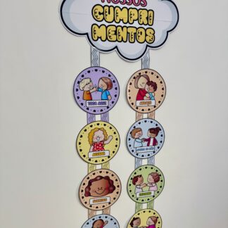 Mural “Nossos Cumprimentos”