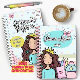 Planner da Professora 2025: Majestade em Sala de Aula
