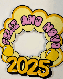 DECORAÇÃO BAMBOLÊ FELIZ 2025