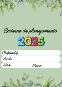 Caderno de planejamento 2025. Masc.