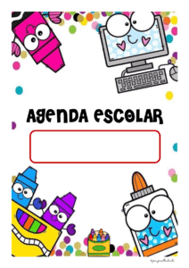 AGENDA ESCOLAR MATERIAL FOFO 2025