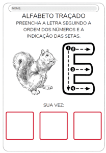 ALFABETO TRAÇADO II – 26 PAG