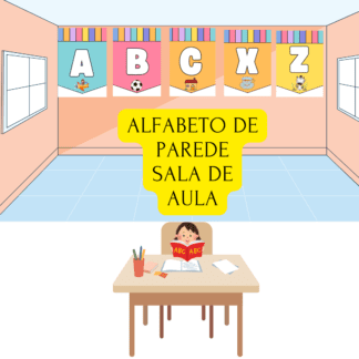 Alfabeto de Parede para Sala de Aula