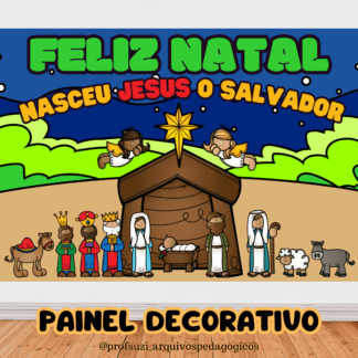 PAINEL DECORATIVO FELIZ NATAL