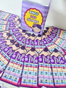 BINGO SILABAS SIMPLES