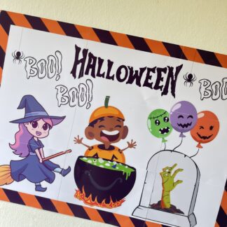 Painel de Halloween