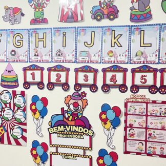 Ornamentação de Sala - Tema Circo