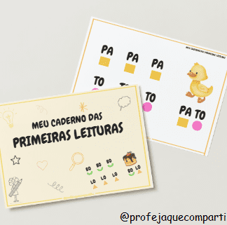 Meu caderno das primeiras leituras