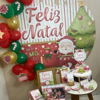 ARQUIVOS - KIT COM PAINEL E LEMBRANCINHAS PARA O NATAL