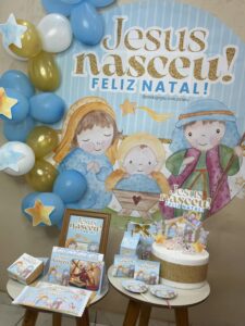 ARQUIVOS – KIT COM PAINEL E LEMBRANCINHAS – NATAL CRISTÃO