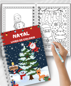 Caderno para Colorir – Natal