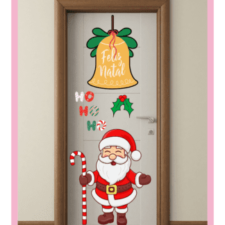 "painel de porta tema Natal", "painel de porta Natal para imprimir" e "decoração de porta tema Natal"