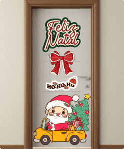 Painel de Porta tema Natal
