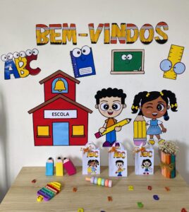 Painel de Boas-Vindas Educação Infantil