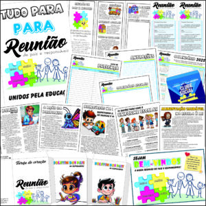 Pacote completo para reuniões de pais