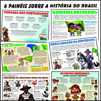 CARTAZES HISTÓRIA DO BRASIL