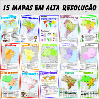 15 mapas em alta definição