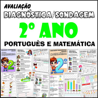 📚 Diagnóstica/Sondagem Para o 2º Ano - Português e Matemática 📐