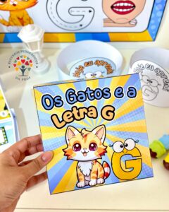 Kit História na Caixa e Cartaz Letra “G”