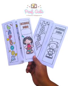 Lapbook + livro tudo sobre mim