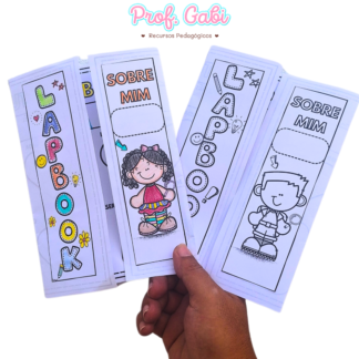 Lapbook + livro tudo sobre mim