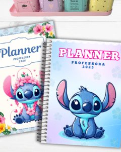 Planner Professor 2025 – Tema Stitch