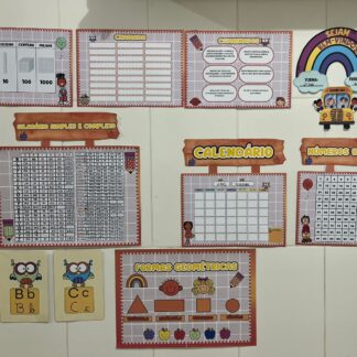 KIT SALA DE AULA - MATERIAL ESCOLAR