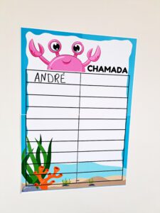 Chamadinha Fundo do mar