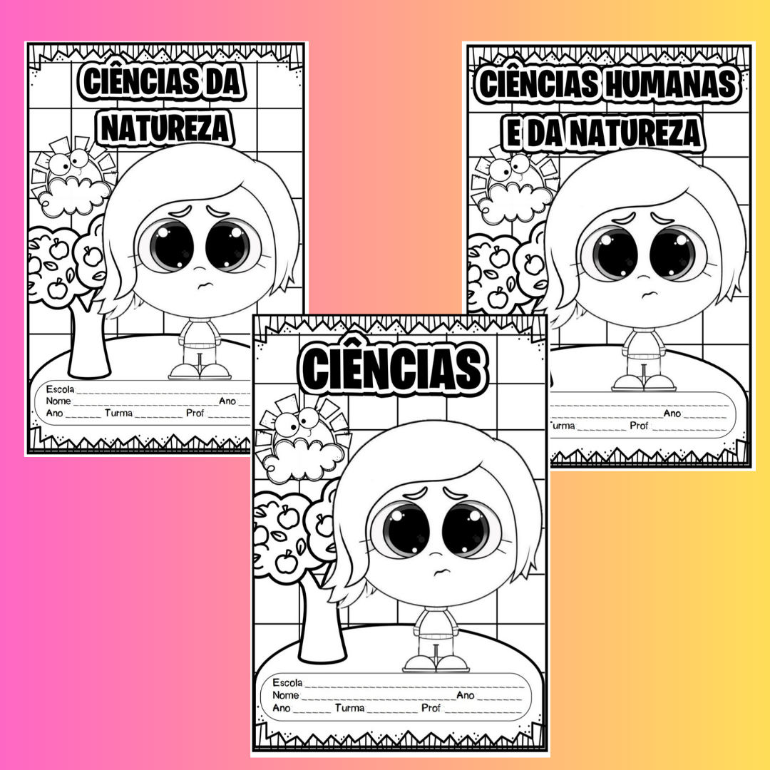 Capas de caderno Divertidamente - Imagem 2