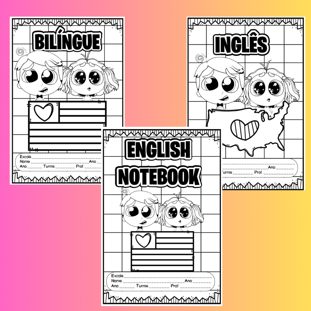 Capas de caderno Divertidamente - Imagem 6