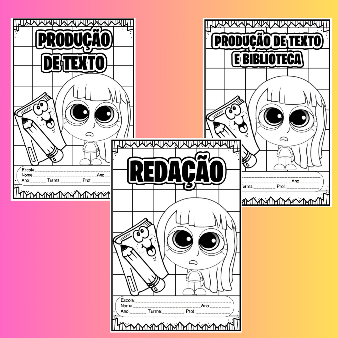 Capas de caderno Divertidamente - Imagem 5