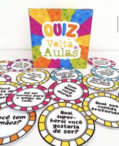 Quiz de volta ás aulas