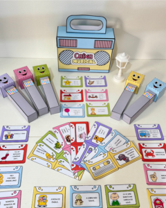 Kit Caixa Musical para turmas de Educação Infantil e séries iniciais do ensino Fundamental.