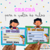 CRACHÁ DE IDENTIFICAÇÃO ♥️