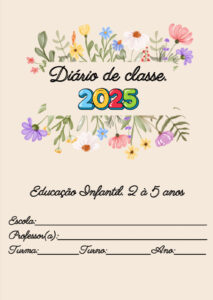 Diário de classe 2025.