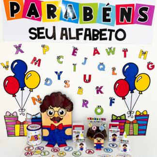 Kit Aniversário do Senhor Alfabeto