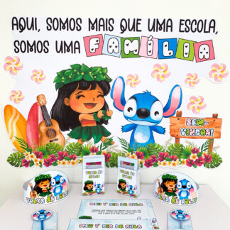 Kit Volta às Aulas Tema Sticth
