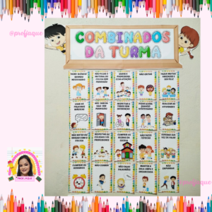 Painel combinados da turma