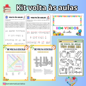 Kit volta às aulas