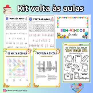 Kit volta às aulas