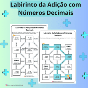 Labirinto da Adição com Números Decimais