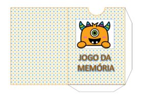 jogo da memória monstrinhos