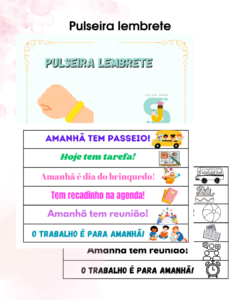 Pulseira lembrete