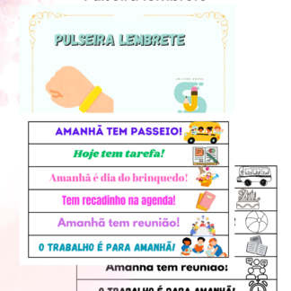 Pulseira lembrete