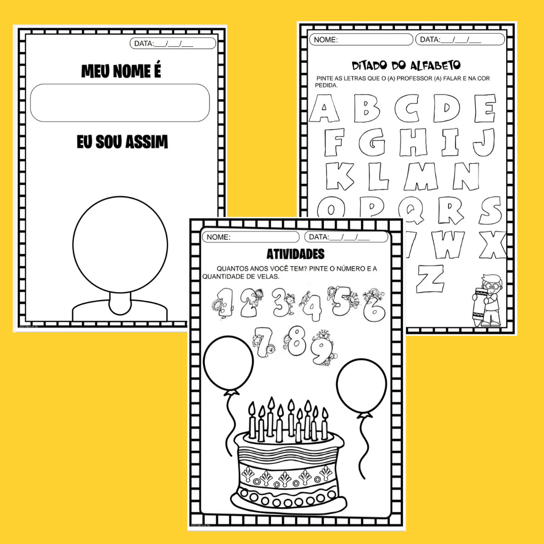 Planejamento primeira semana de aula 1º 2º ANOS - Imagem 3