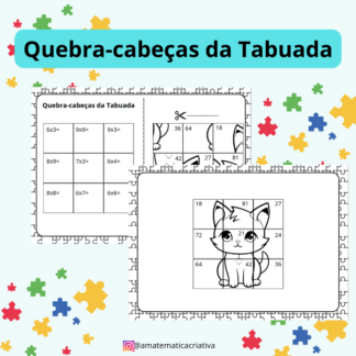 Quebra-cabeças da Tabuada