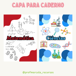 Capa para caderno