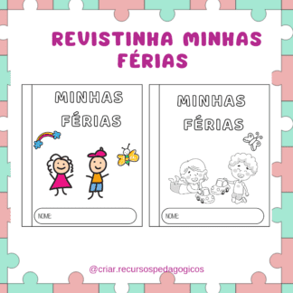 Revistinha Minhas Férias