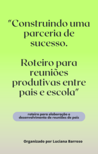ROTEIRO DE REUNIÃO DE PAIS